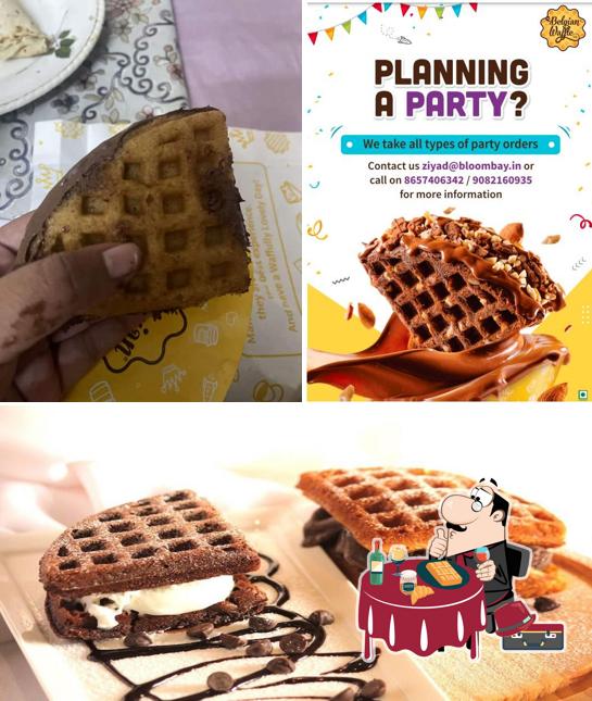 Waffles at The Belgian Waffle Co
