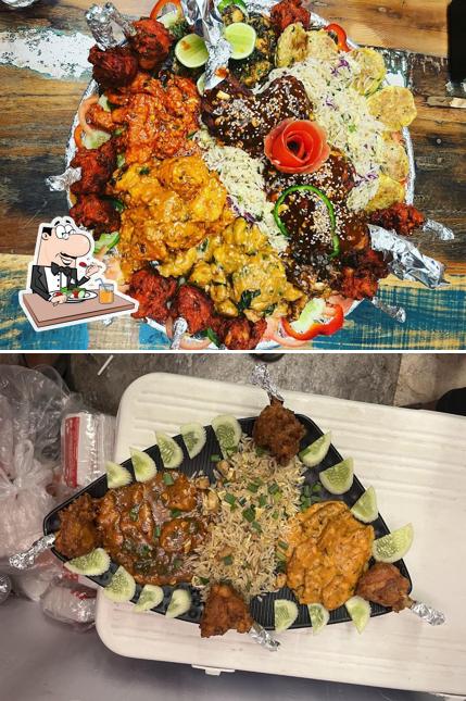 Food at Little Moments cafe Plg