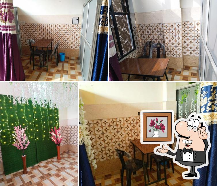 The interior of Yum yum express cafe / restaurant private room