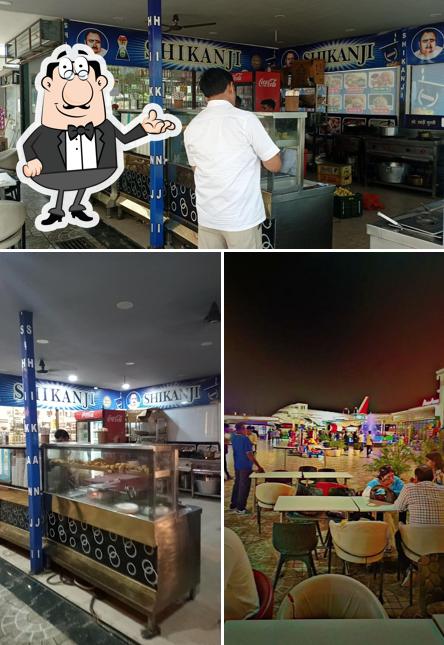 The interior of Hawa Hawai Aeroplane Restaurant