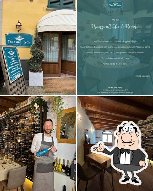 Gli interni di Ristorante Come una Volta