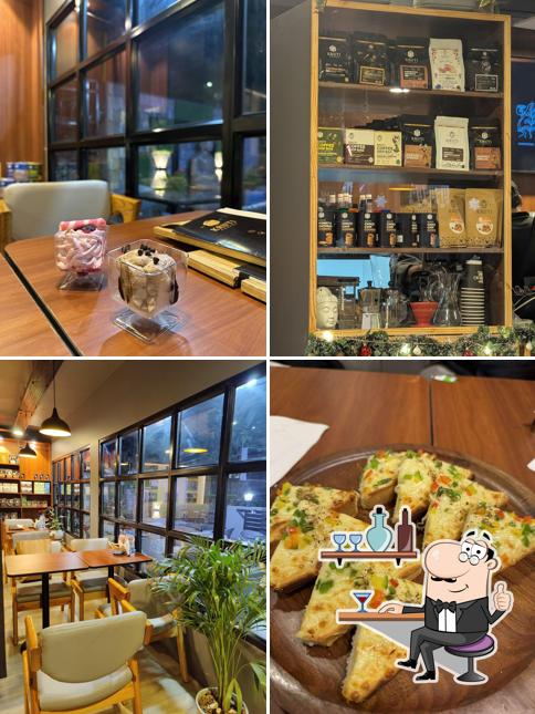 The interior of Kruti coffee