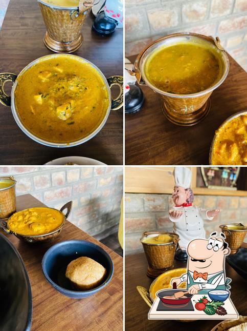 Chicken curry at Rajasthani & Gujarati Restaurant