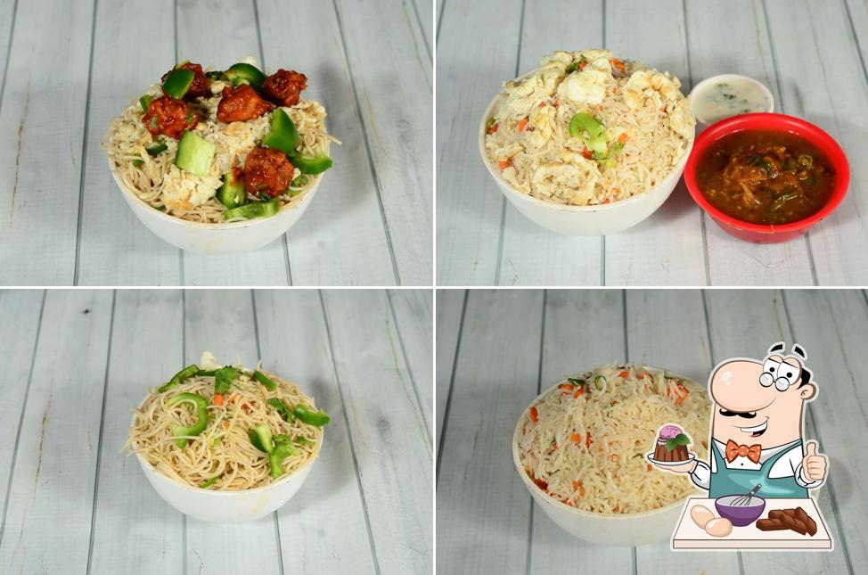 Babji noodles point provides a number of sweet dishes