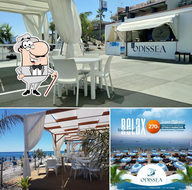 Gli esterni costituiscono una caratteristica importante di Lido Odissea Beach