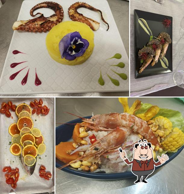 Ceviche al Ristorante Braceria Cattleya