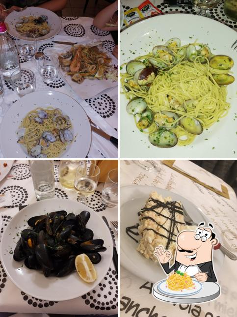 Spaghetti alla carbonara al Da Mimmo
