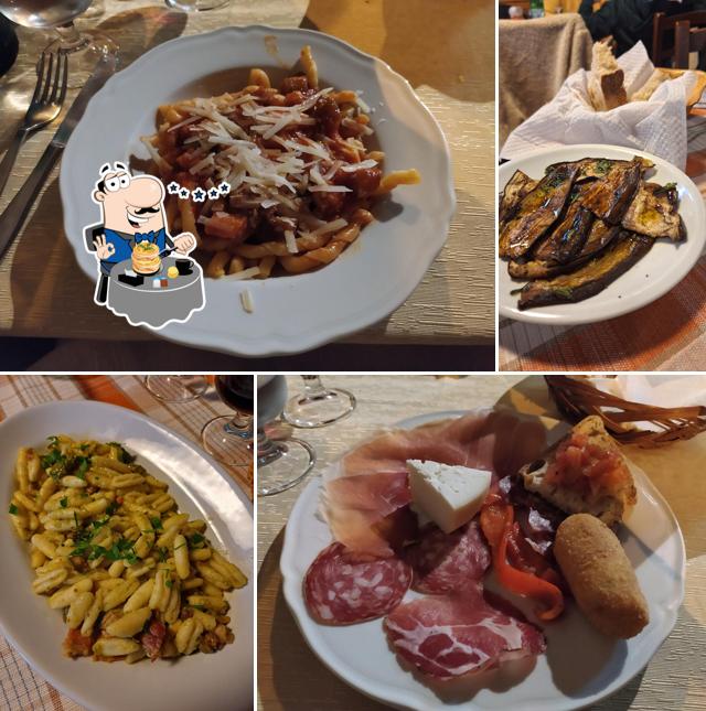 Platti al Osteria La Medioevale