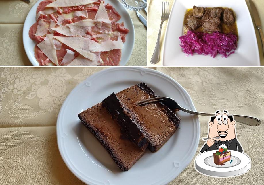 Torta al cioccolato al "Il Gelsomino" Ristorante di Romano Giuseppina