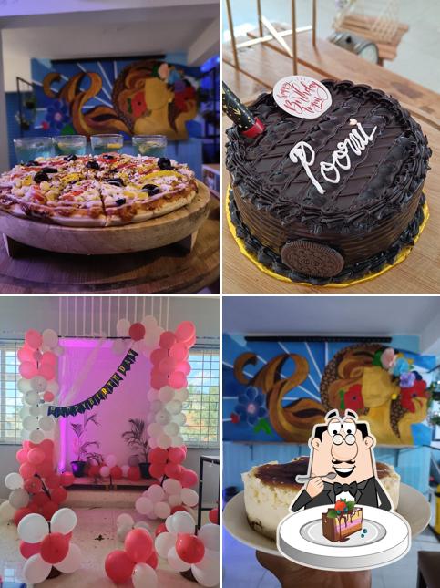 Chocolate cake at La Casa Bakery & Cafe