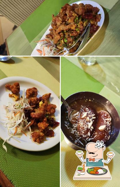 Chocolate mousse at Tabla Multicuisine Restaurant