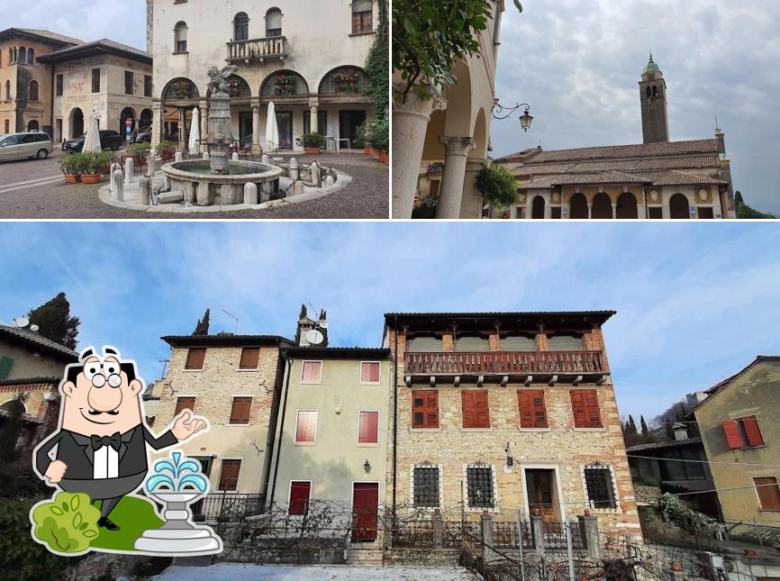 Guarda l'area esterna di Caffè Centrale Asolo