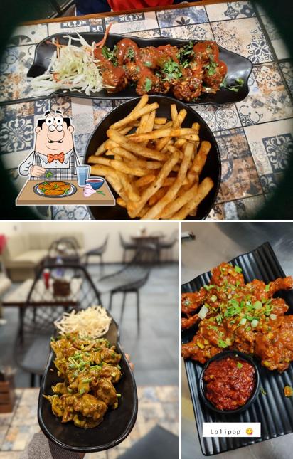 Chicken wings at Hangout Cafe