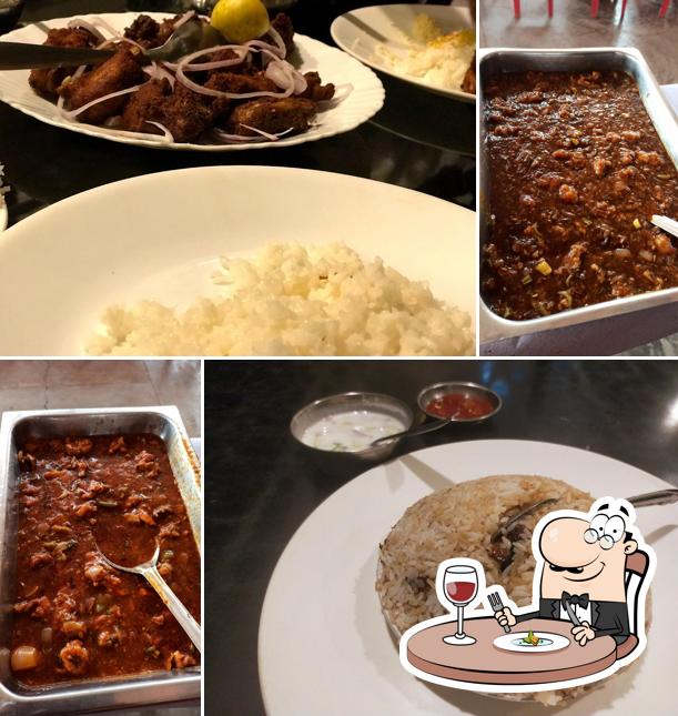 Meals at Omars Inn Restaurant