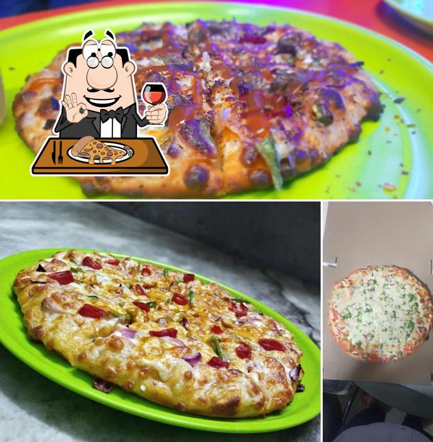 Try out pizza at Pizzeria