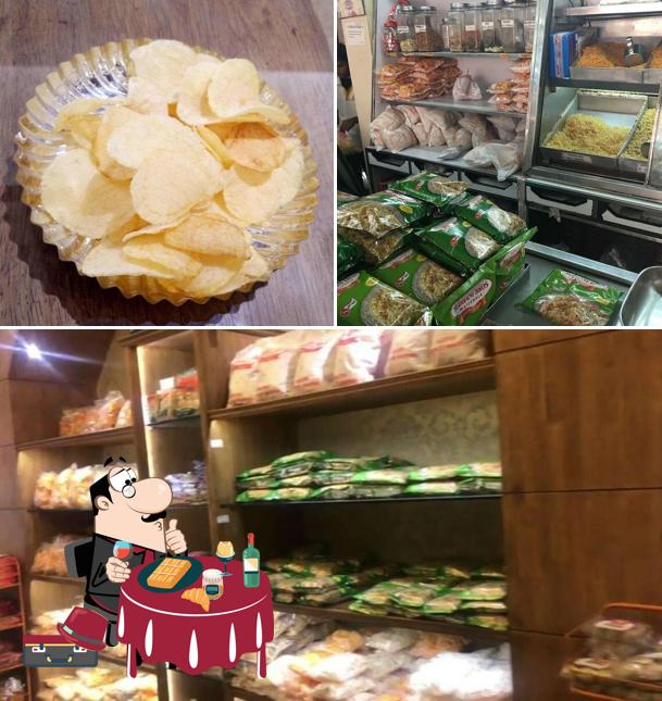 Budhani Waferwala serves a variety of desserts