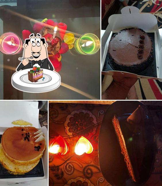 Chocolate cake at Sweet Truth Manewada