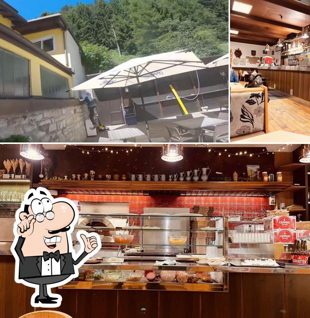 Gli interni di Bar Pizzeria Restaurant Terminus