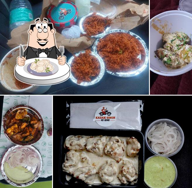 Dumplings at Khadak Singh Da Dhaba