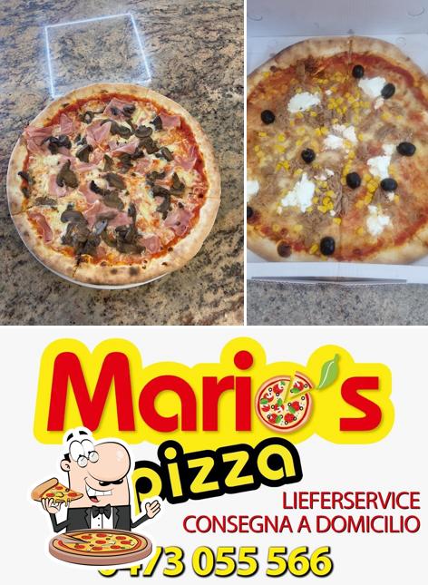 A Mario's Pizza, puoi assaggiare una bella pizza