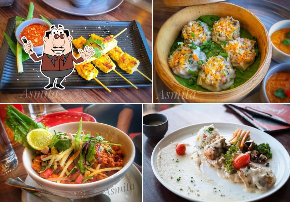 Food at Monk's Plate