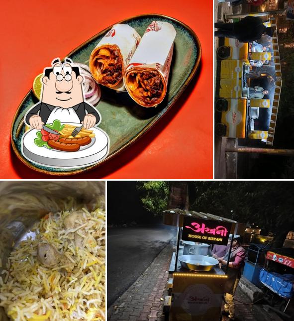 Food at Akhni House of Biryani