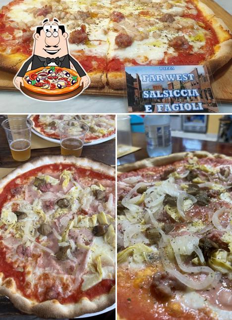 Scegli tra le molte varianti di pizza