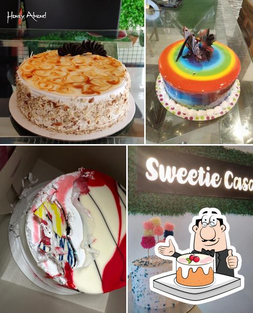 Carrot cake at Sweetie Casa Thiruvalla