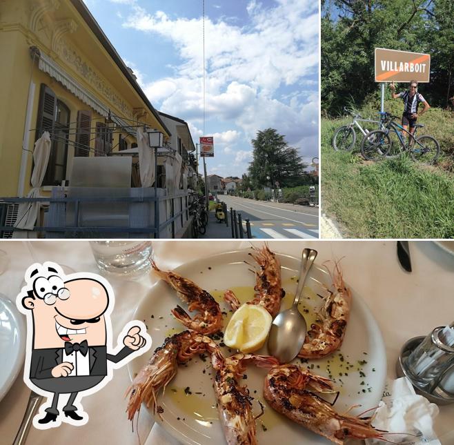 La immagine della esterno e cibo di Trattoria Bar La Bruschetta