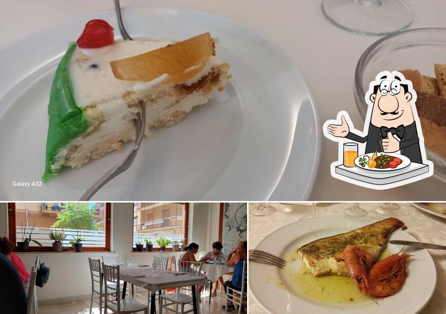Tra le diverse cose da Antica Trattoria da Pino si possono trovare la cibo e interni