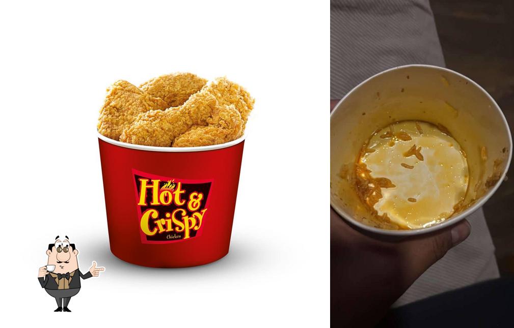 Enjoy a drink at KFC