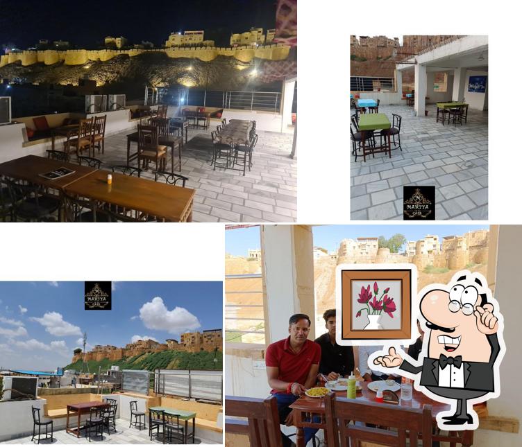 Check out how Mariya Cafe Jaisalmer looks inside