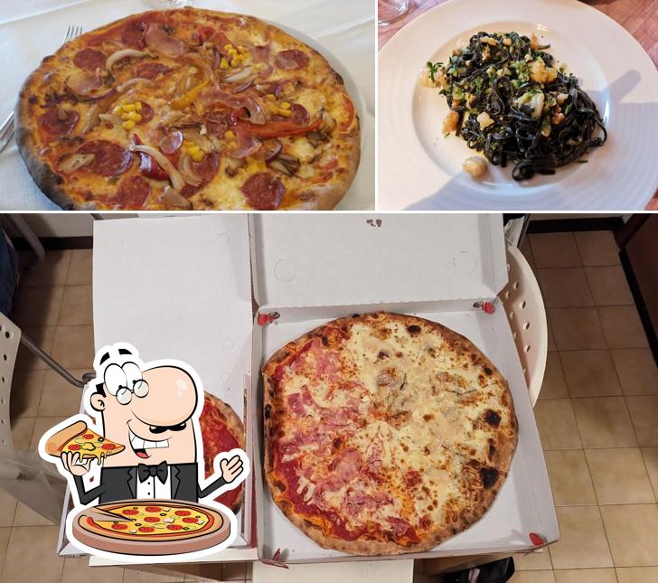 Scegli una pizza a Ristorante-Pizzeria Lebón