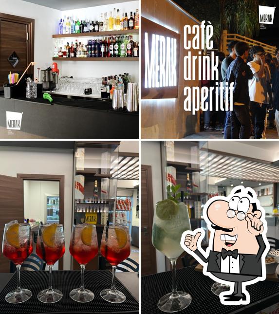 Gli interni di Merak Cafè