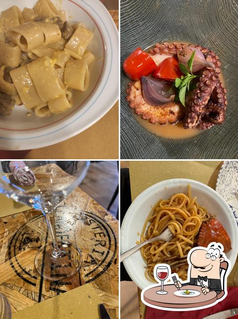 Cibo al Osteria Clandestina