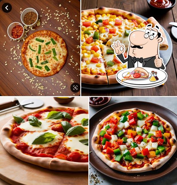 Get pizza at Tiny Treats
