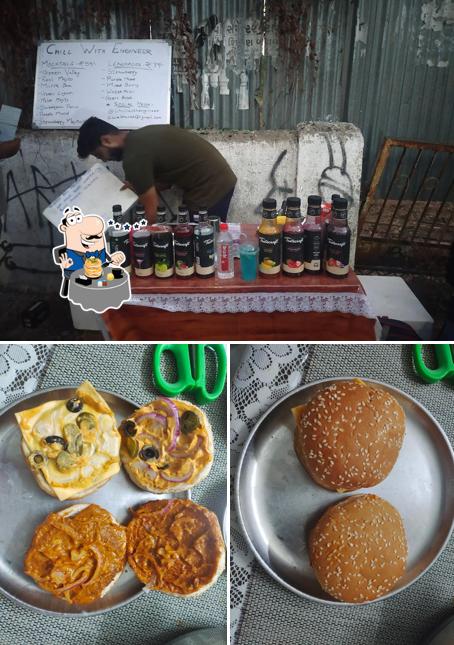 The picture of Chil with engineer’s food and beverage