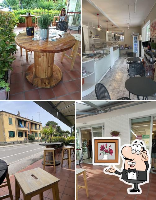 Gli interni di La Pasticceria