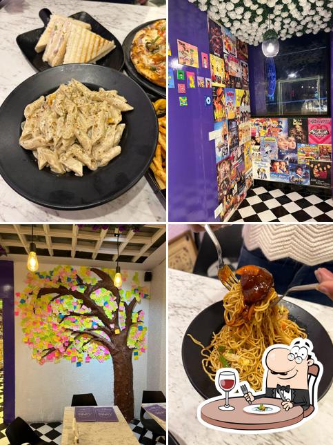 Food at Nostalgia Cafe
