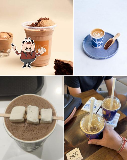 Chocolate mousse at Nothing Before Coffee