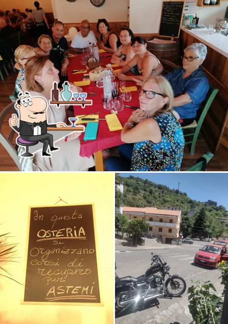 Gli interni di Osteria al Ponte Gli interni di Osteria al Ponte