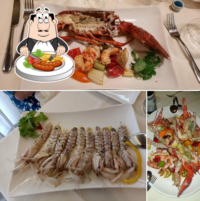 Scampi al Ristorante Rosso di Sera