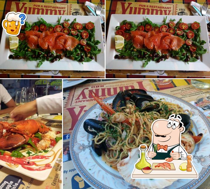 Prova la cucina di mare a Ristorante La Rustica