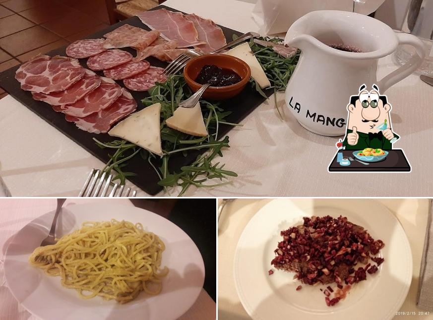 Spaghetti al Ristorante la Mangiatoia