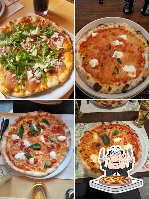 Scegli una pizza a Restaurant Pizzeria Krone Baar
