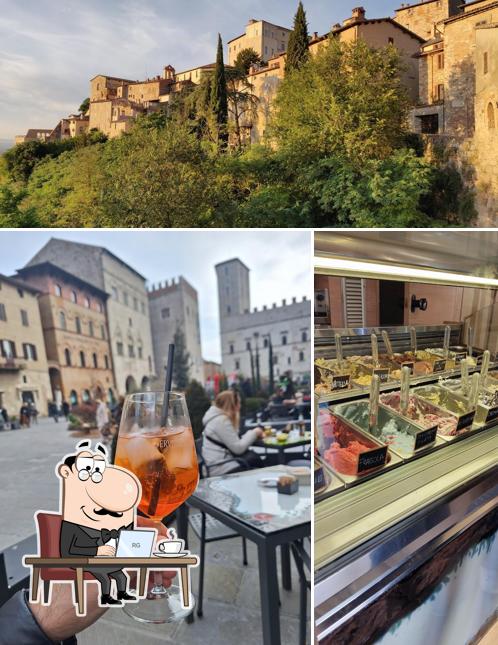 La interni e esterno del ristorante