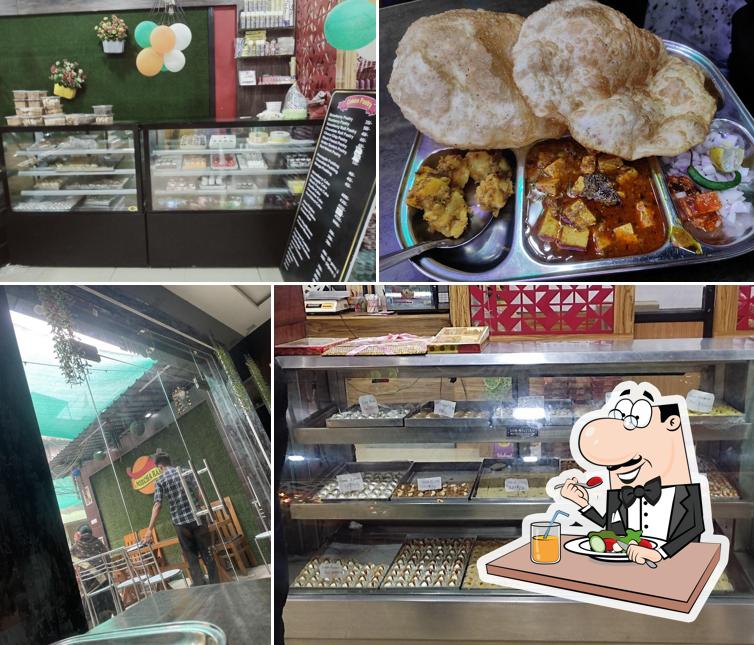 Food at Mircharam Sweets