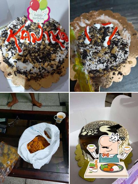 Food at New Khurana Bakery