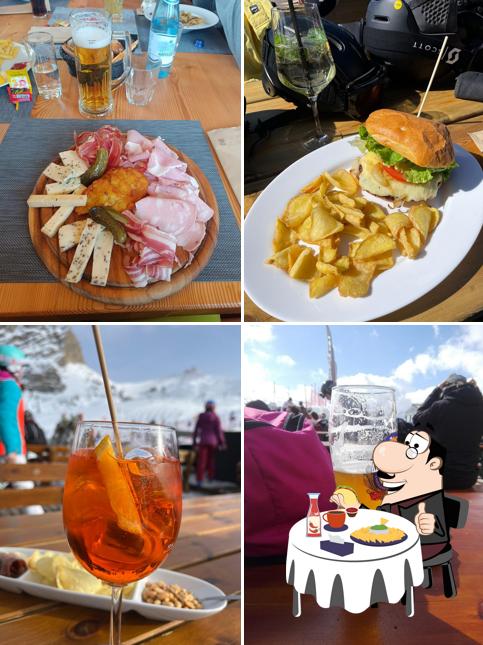 Piatto di formaggi al Rifugio Kristiania