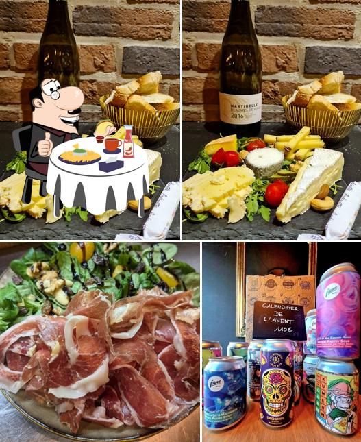 Assiette de fromage à VB - de la vigne au houblon